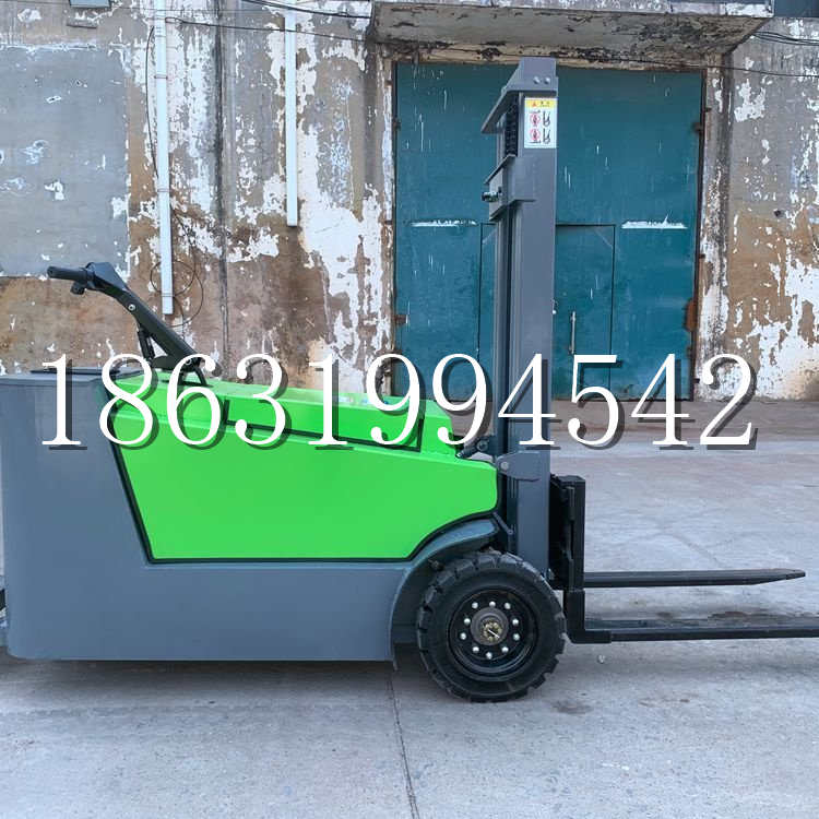 苗栗市小型电动叉车1吨2吨步行站驾式电瓶堆高充电装卸车液压升降车铲车